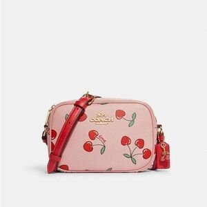 Like new Coach Cherry 🍒 Camera Crossbody